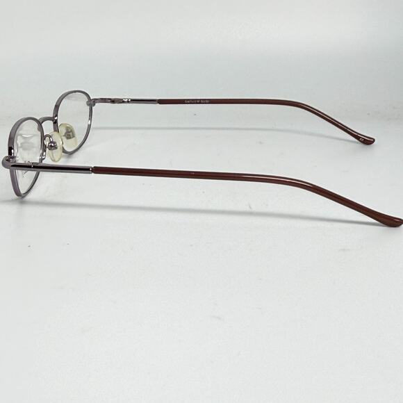 Gallery G530 YG 45-19-130 Silver Metal Full Rim Eyeglasses Frame H19654 - Picture 2 of 7